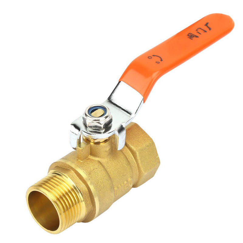 [Australia - AusPower] - 3/4'' BSPDN20 Male and Female Brass Pipe Full Port Ball Valve 