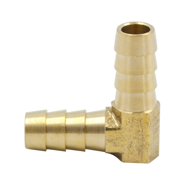 [Australia - AusPower] - Barb Elbow Fitting, 5/8" Barbed 90 Degree, Brass Hoses Fitting, 1 Pcs 122-10 
