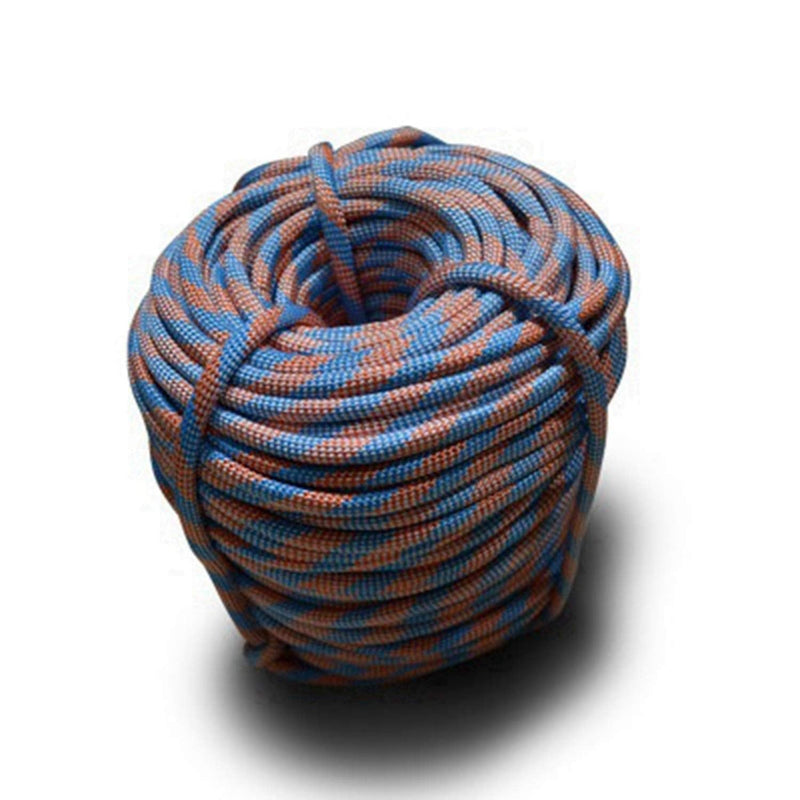 [Australia - AusPower] - DESERT & FOX Outdoor Emergency Rope,Camping Ropes Climbing Ropes Diameter 9mm 10m/20m/30m/50m Wear Resistant High Strength Hiking Accessory Tool Blue 10m/32.8ft 