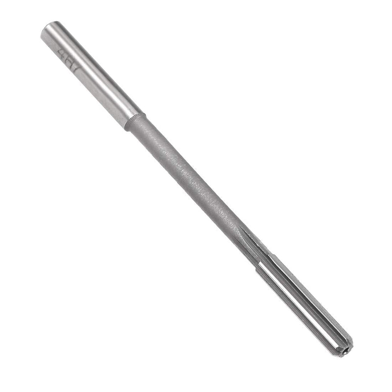 [Australia - AusPower] - uxcell Chucking Reamer 4mm, H7 HSS Lathe Machine Reamer 6 Straight Flutes, Round Shank Milling Cutting Tool, for Metal Non-Ferrous Metal Copper 