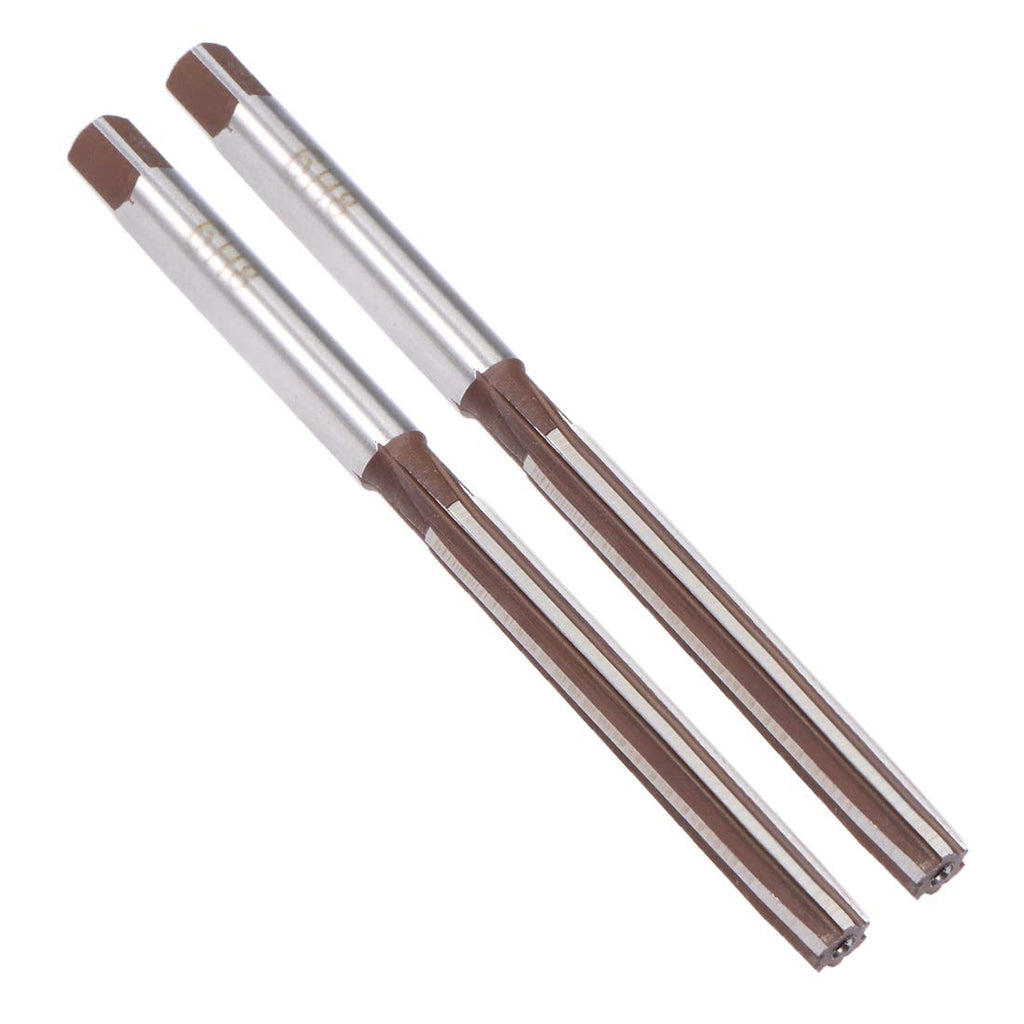 [Australia - AusPower] - uxcell Hand Reamer 6mm Alloy Tool Steel H8 6 Straight Flutes Hand Milling Cutter Tool 2Pcs 