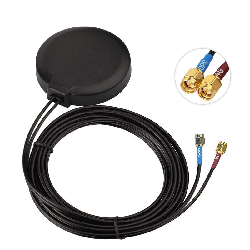 [Australia - AusPower] - Bingfu 4G LTE Cellular GPS Adhesive Magnetic Mount Antenna for Vehicle Car Truck Bus Van 4G LTE GPS Tracker Real Time Tracking Mobile DVR Security Camera Video Recorder Industrial Gateway Modem Router 