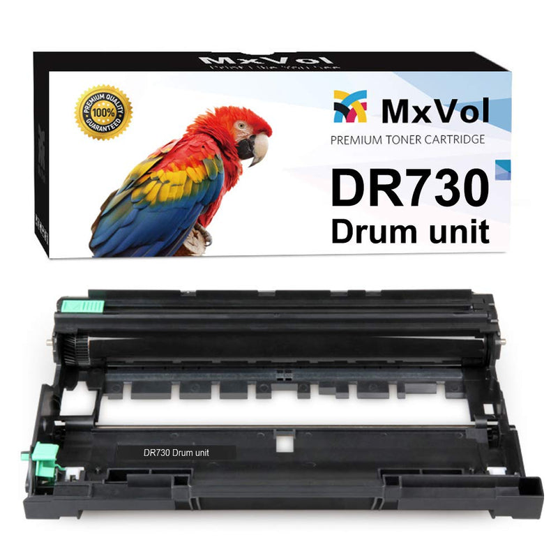 [Australia - AusPower] - MxVol Compatible Drum Unit Replacement for Brother DR730 DR-730 DR 730 Up to 12,000 Pages use for HL-L2350DW DCP-L2550DW MFC-L2710DW MFC-L2750DW HL-L2395DW Printer (NO Toner) 