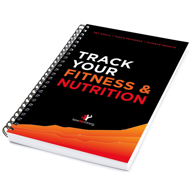 [Australia - AusPower] - NewMe Fitness Journal for Women & Men - Fitness and Nutrition Planner to Track Weight Loss, Muscle Gain, Gym, Bodybuilding Progress - Daily Personal Health Tracker Fitness + Nutrition 