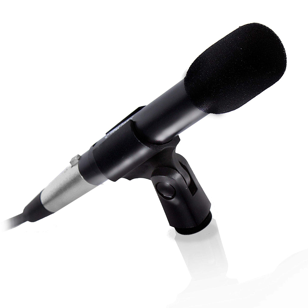 [Australia - AusPower] - Pyle PRTPDKM7CMIC Condenser Microphone - Small Diaphragm Instrument & Vocal Mic with Mount Clip 