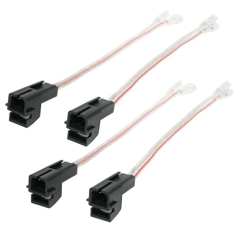[Australia - AusPower] - RED WOLF Speaker Install Wire Harness Adapter Connector for Chevy GMC Silverado Sierra 1995-2009, Buick 1995-2006, Cadillac 1988-1999 