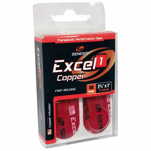 [Australia - AusPower] - Genesis Bowling Excel Copper Performance Tape- Red 