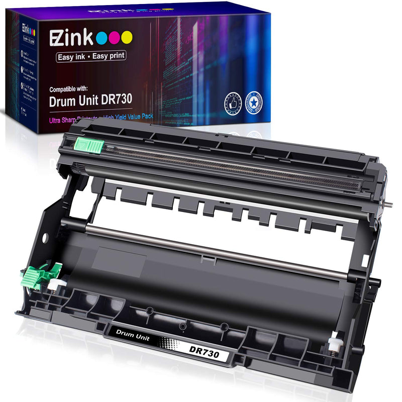 [Australia - AusPower] - E-Z Ink (TM) Compatible DR730 Drum Unit Replacement for Brother DR 730 Compatible with HL-L2350DW HL-L2395DW HL-L2390DW HL-L2370DW HL-L2370DWXL MFC-L2750DW MFC-L2710DW DCP-L2550DW Printer (1 Drum) 