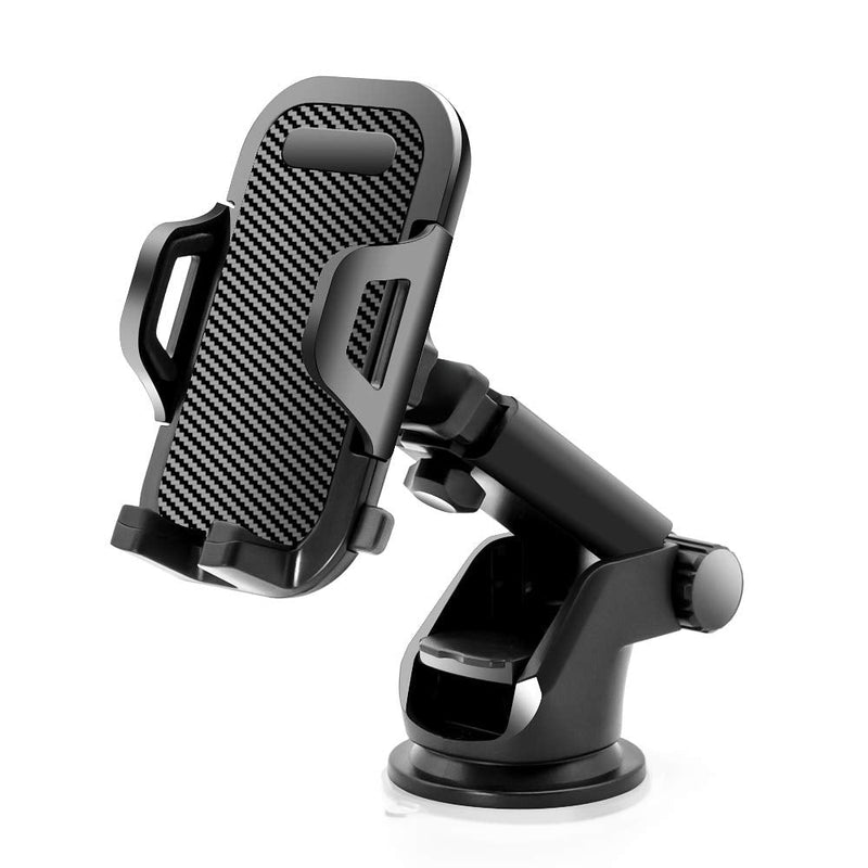 [Australia - AusPower] - Sonkir Car Phone Mount, Dashboard & Windshield Cell Phone Holder Stand with One-Touch Design 360° Rotation for iPhone, Galaxy, Google Nexus, LG, Huawei and More 