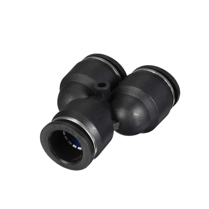 [Australia - AusPower] - uxcell Plastic Connect Splitter Push to Tube Fittings 16 mm or 5/8" OD Push Lock 4pcs 