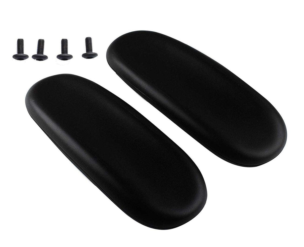 [Australia - AusPower] - Office Chair Arm Rest Replacement Fits All Styles of Arms with Mounting Hole Patterns Screws Set Desk Armrest Cover 