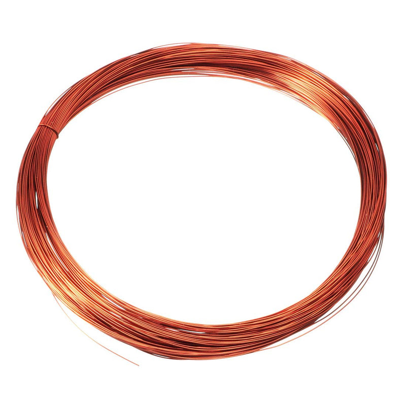 [Australia - AusPower] - uxcell 0.25mm Dia Magnet Wire Enameled Copper Wire Winding Coil 49ft Length Widely Used for Transformers Inductors 