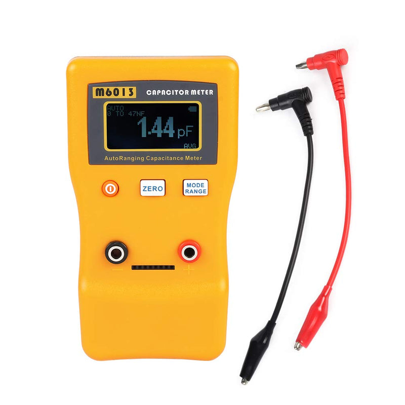 [Australia - AusPower] - M6013 LCD High Exactness Capacitor Meter Professional Measuring Capacitance Resistance Capacitor Circuit Tester 