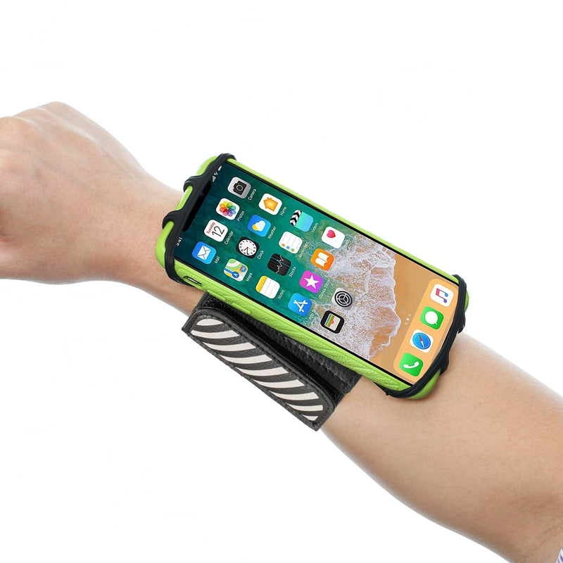 [Australia - AusPower] - WANPOOL Walking Wristband / Forearm Band Phone Holder for iPhone XR and Other 4.5 – 6 Inch Phones 