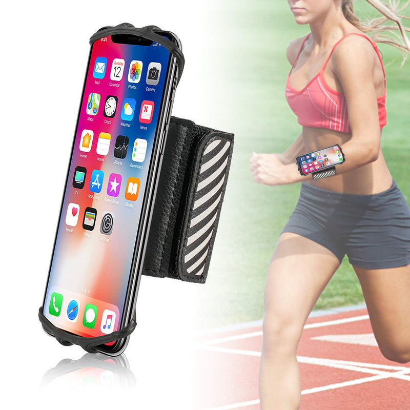 [Australia - AusPower] - WANPOOL Walking Wristband / Forearm Band Phone Holder for iPhone Xs Max and Other 4.5 – 6 Inch Phones 