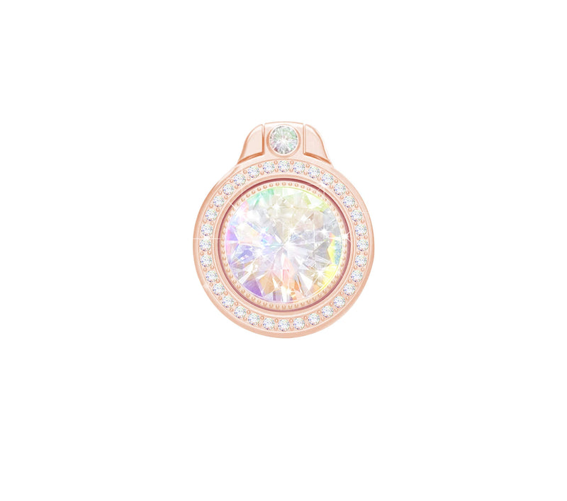 [Australia - AusPower] - lenoup Glitter Bling Bling Phone Ring Holder, Sparkle Phone Ring Artificial Diamond Stand, Rhinestone Cell Phone Finger Ring for Phones,Pad(Rose Gold) Rose Glod 