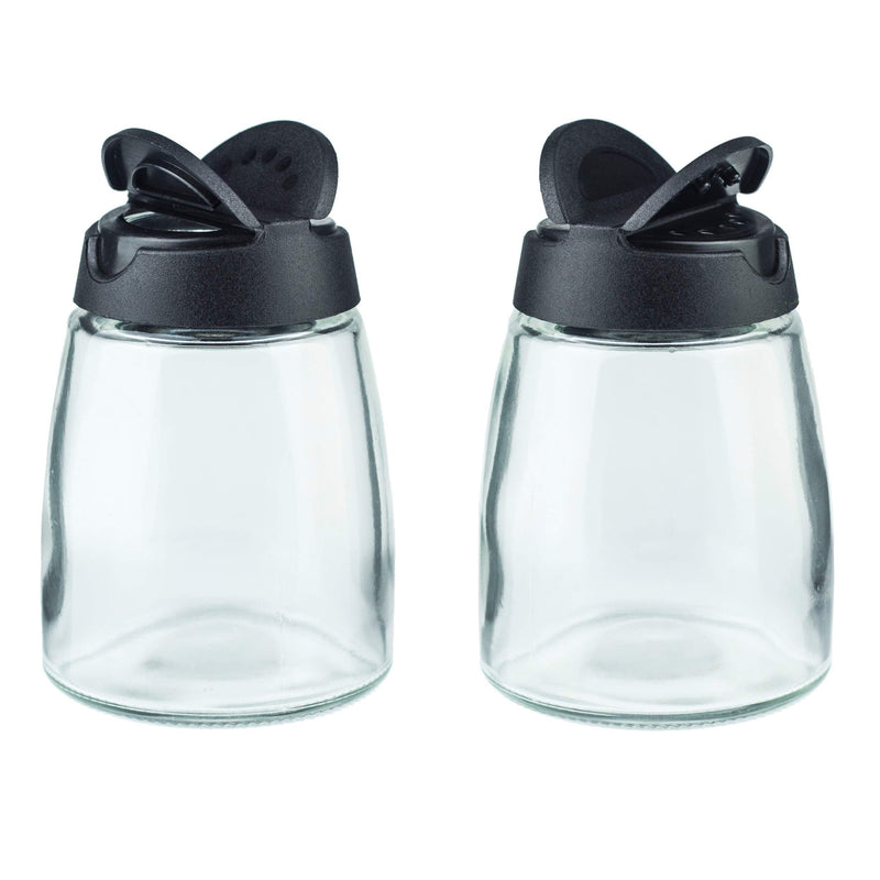 [Australia - AusPower] - MILEKE Salt and Pepper Shakers, Moisture-Proof Condiment holders 150ML, 2/pack 