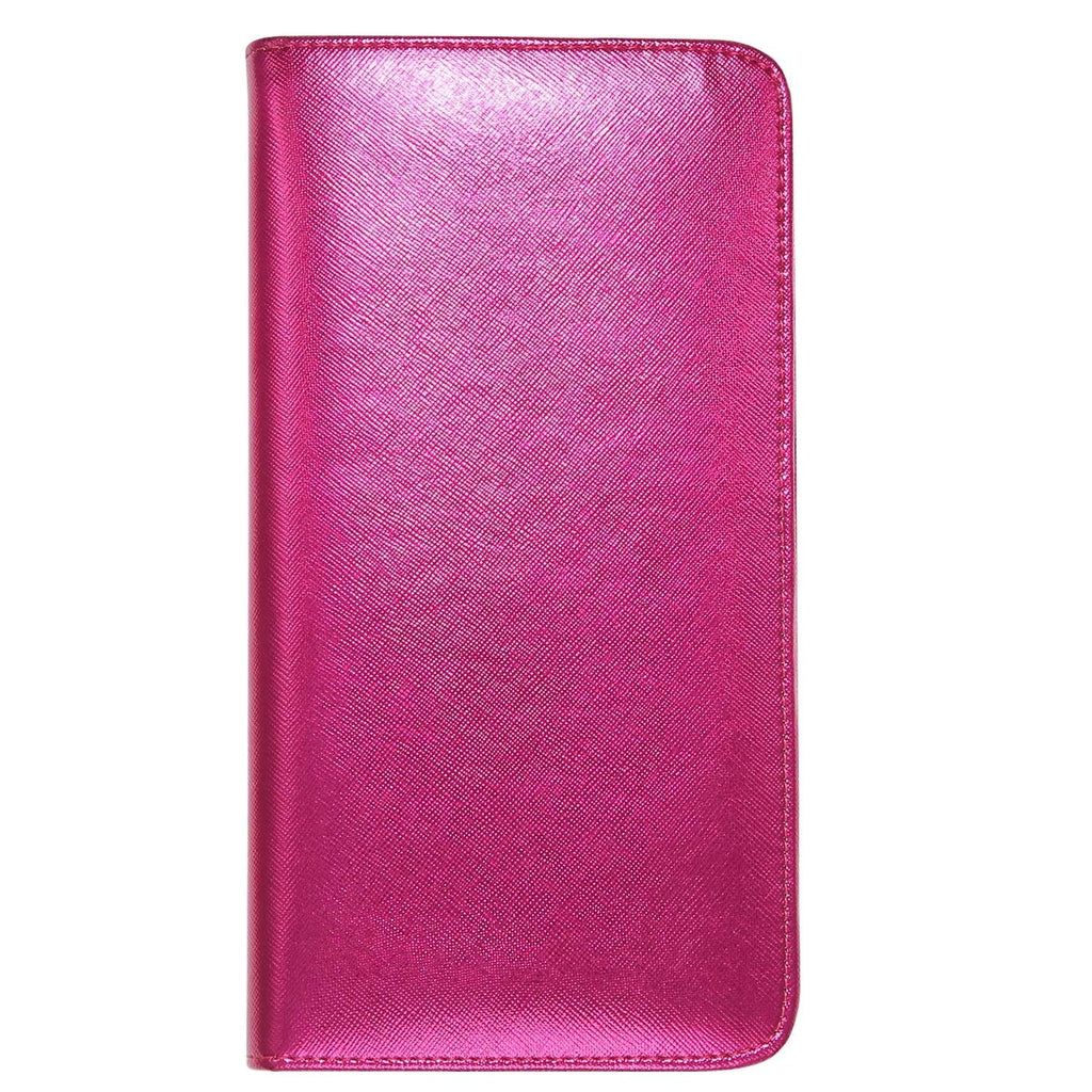 [Australia - AusPower] - 4.7" X 9" Hot Pink Server Book for Waitress Book with Money Pocket and Magnetic Closure, Restaurant Waitstaff Organizer with Zipper Pocket Fit Server Apron with High Volume Pocket 