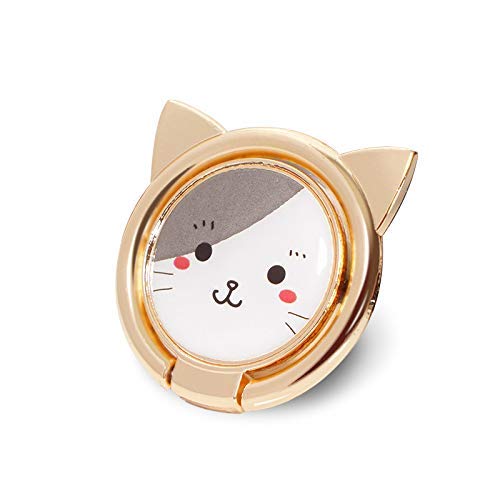 [Australia - AusPower] - Alzcatek Finger Ring Stand 360 Degree Rotation, Thin Universal Phone Cute Cat Ring Holder Compatible with iPhone Xs, iPhone Xs MAX, iPhone X, iPhone 78/78 Plus, Samsung, LG and Other Smartphones Cat 1 