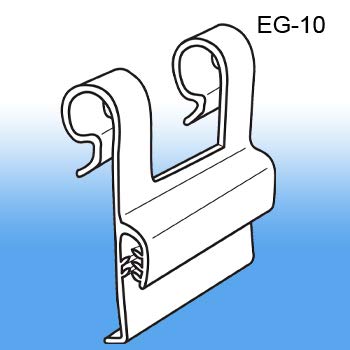 [Australia - AusPower] - Grip-Tite Wire Display Flush Sign Holder, EG-10-200 Pack 200 Pack 