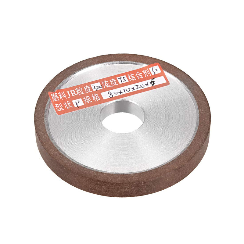 [Australia - AusPower] - uxcell 3.15-Inch Diamond Grinding Wheels Resin Bonded Flat Abrasive Wheel for Carbide Metal 320 Grits 75% 