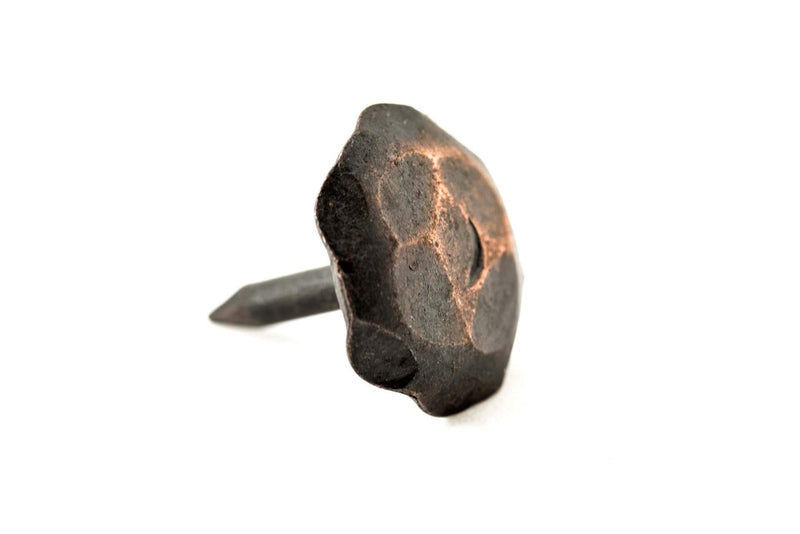 [Australia - AusPower] - 25 Pack - Iron Clavos Decorative Nails 0.75 inch - Oil Rubbed Bronze - Decorative Accent for Home Improvement - Farmhouse Shutters, Barn Door, Furniture, Carriage Gates - Borderland Rustic Hardware 