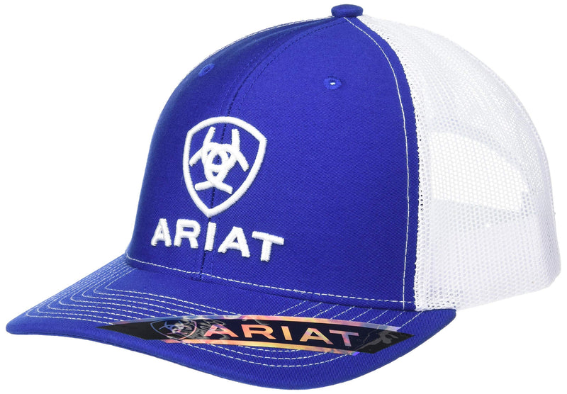 [Australia - AusPower] - ARIAT Men's Lucas Snapback Cap One Size Blue_white 