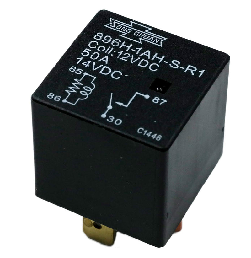 [Australia - AusPower] - Song Chuan Coil"Sealed" SPST 50A 12VDC Relay 
