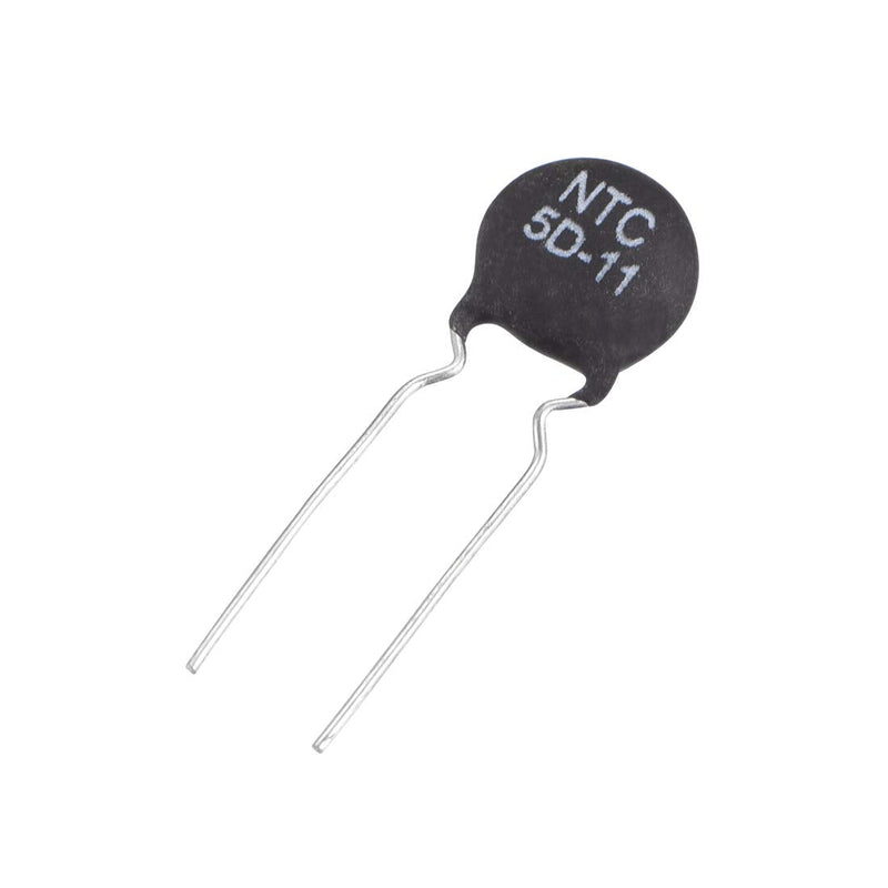[Australia - AusPower] - uxcell NTC Thermistor Resistors 5D-11 4A 5 Ohm Inrush Current Limiter Temperature Sensors Pack of 40 