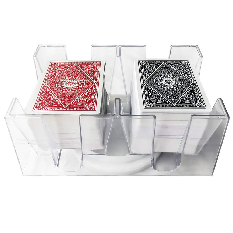 [Australia - AusPower] - Yuanhe 6 Deck Revolving Rotating Canasta Playing Card Tray 
