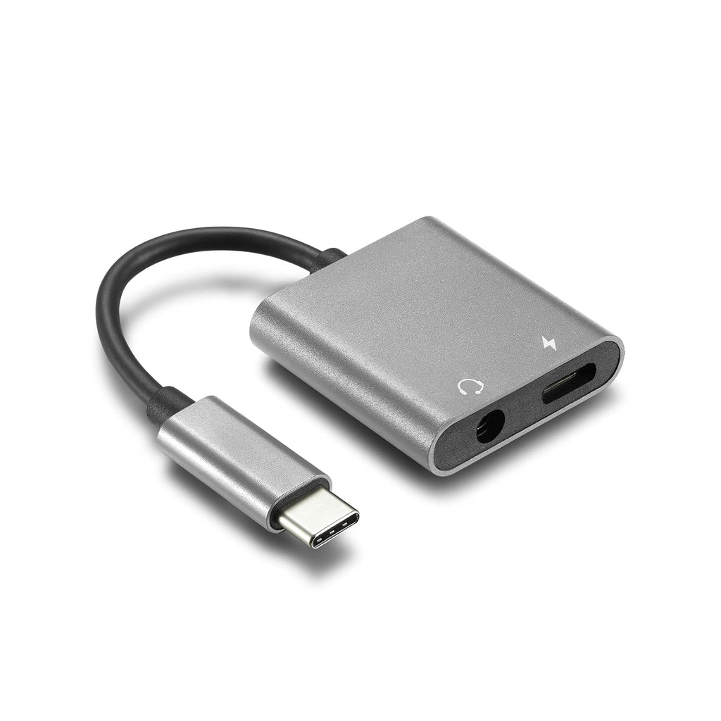 [Australia - AusPower] - PEPPER JOBS C2PDA USB-C to 3.5 mm Headphone Jack Adapter 2-in-1 USB-C to AUX Adapter with Fast Charging, Compatible with Samsung Galaxy S21 Series/Note 20 Ultra/Note 20/S20 Series, iPad Pro and More 