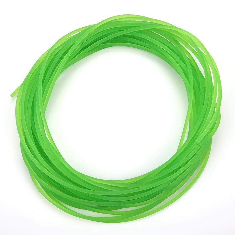 [Australia - AusPower] - Urethane Round Belting PU Transmission Belt Polyurethane Round Belt for Drive Transmission Green 2mm x 10m 