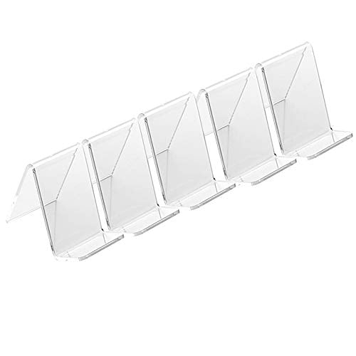 [Australia - AusPower] - 5 Pack Clear Show Rack Display Holder Mount Stand for Mobile Cell Phone iPhone Display Stands 