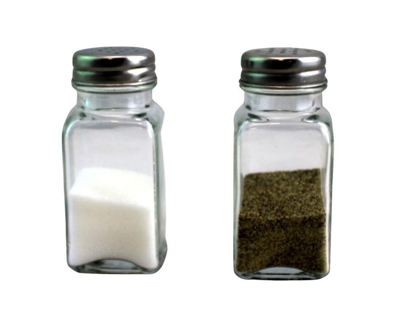 [Australia - AusPower] - Salt and Pepper Shaker Set (Clear Glass) 