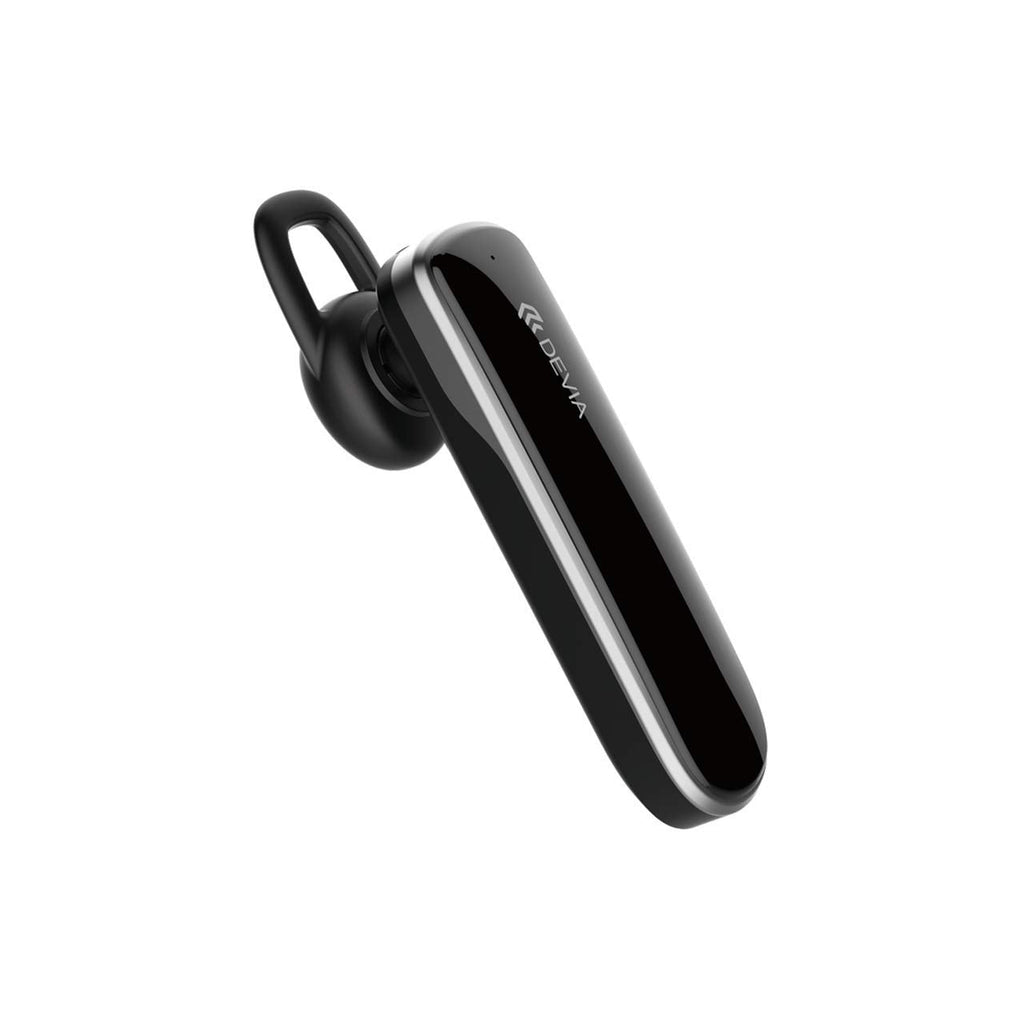 [Australia - AusPower] - Devia Smart Bluetooth 4.2 Single Ear Earphone Headphone (Black) Black 