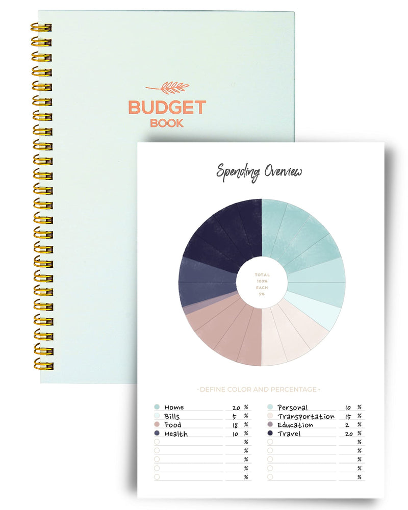 [Australia - AusPower] - Budget Planner Financial Planner –12-Month Goal Setting Budgeting Planner– Expense & Income Tracker, Bill & Receipt Organizer, Debt Payoff Planner – Budget Book Expense Tracker Notebook Budget Planner 