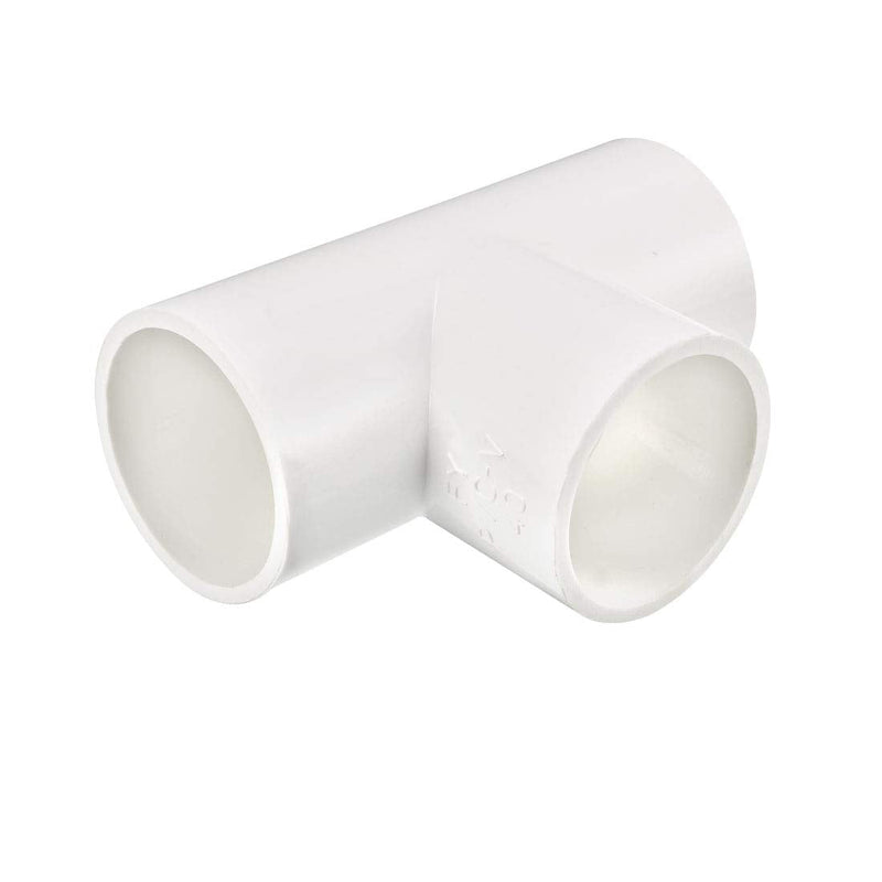 [Australia - AusPower] - uxcell 40mm Slip Tee PVC Pipe Fitting T Shaped Coupling Connector 