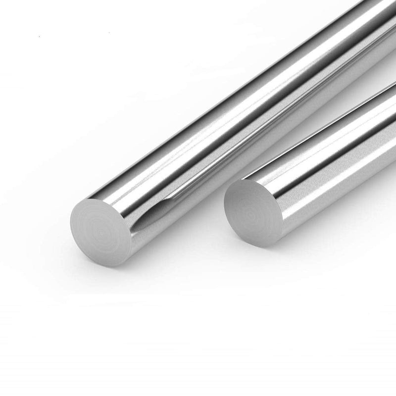 [Australia - AusPower] - 2PCs 8mm x 300mm (.315" x 11.81") Chrome Plated Linear Motion Rod?Aizilean Case Hardened Linear Motion Guide Rail Round Shaft for 3D Printer Parts- Metric h8 Tolerance Diameter 8mm 300mm long 