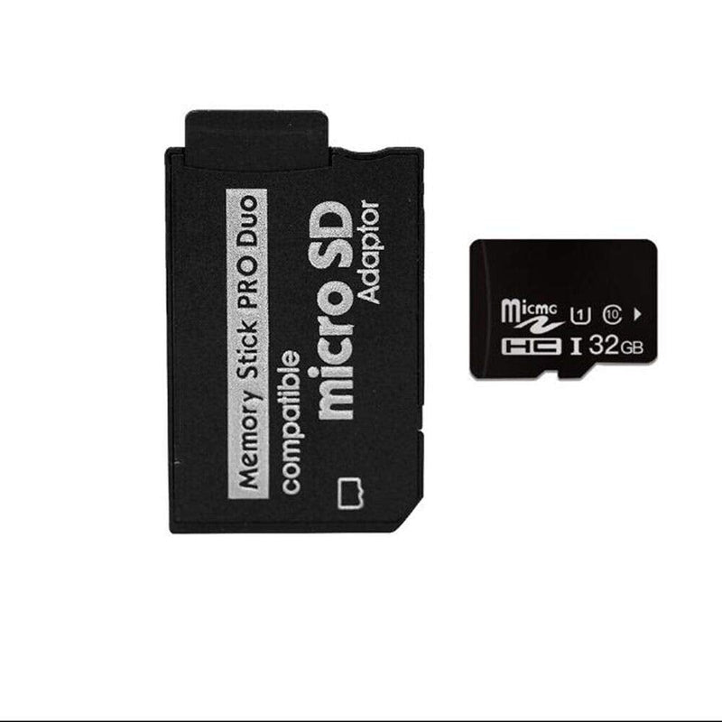 [Australia - AusPower] - 32GB memory Stick to MS PRO DUO Adapter for SONY PSP Camera High Speed Memory Stick Pro-HG Duo 