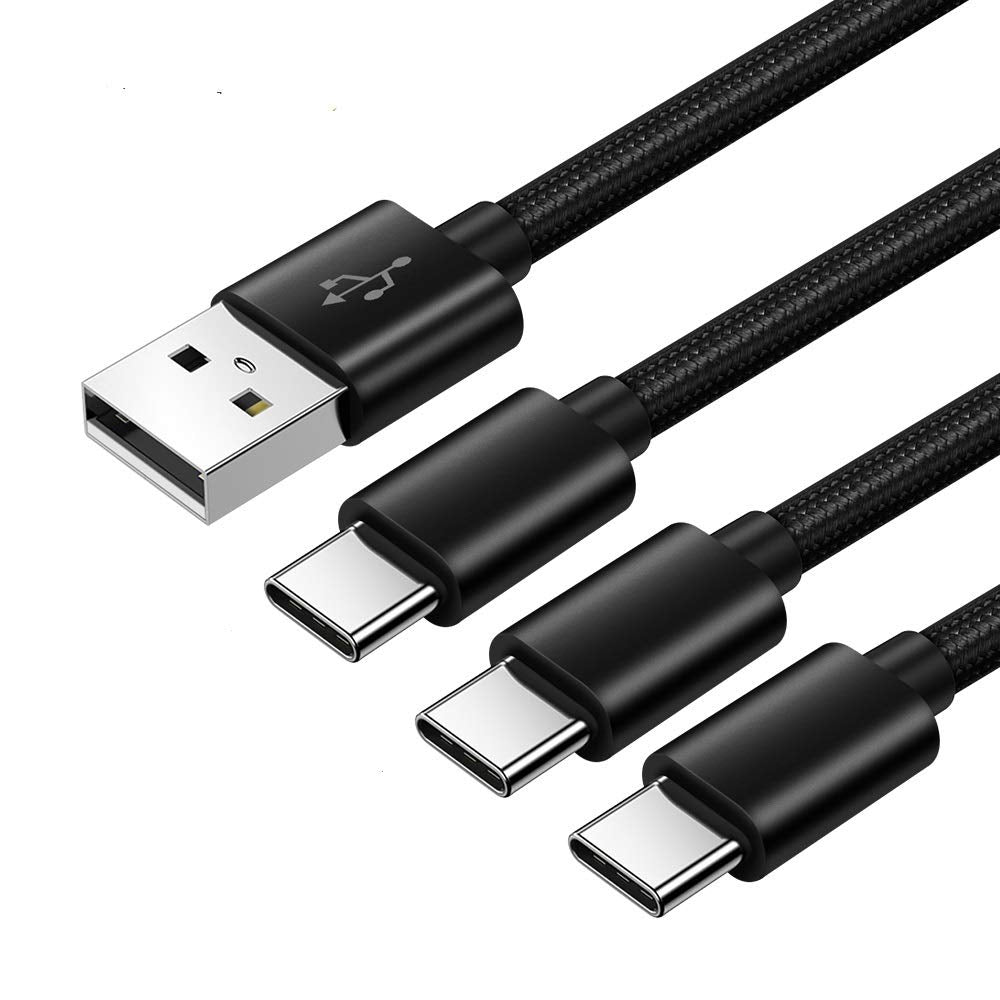 [Australia - AusPower] - Charger Cable Cord for Samsung Galaxy A42 A32 5G A50 A20 A10E Note 10 10+ S9 S8 S10 S10E Plus A70,Nokia 6.1 7.1 7,BlackBerry Keyone/Key2 LE Fast Charging Charge Phone Power Wire 3-3-6-FT,USB Type C 