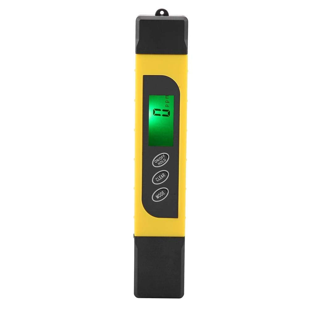[Australia - AusPower] - Water Quality Measuring Instrument, Tds Meter Ph Meter Moisture Meter Measurement Range 0 to 4999 Ppm Ppm Hydroponic Research Water Quality Inspection Device 