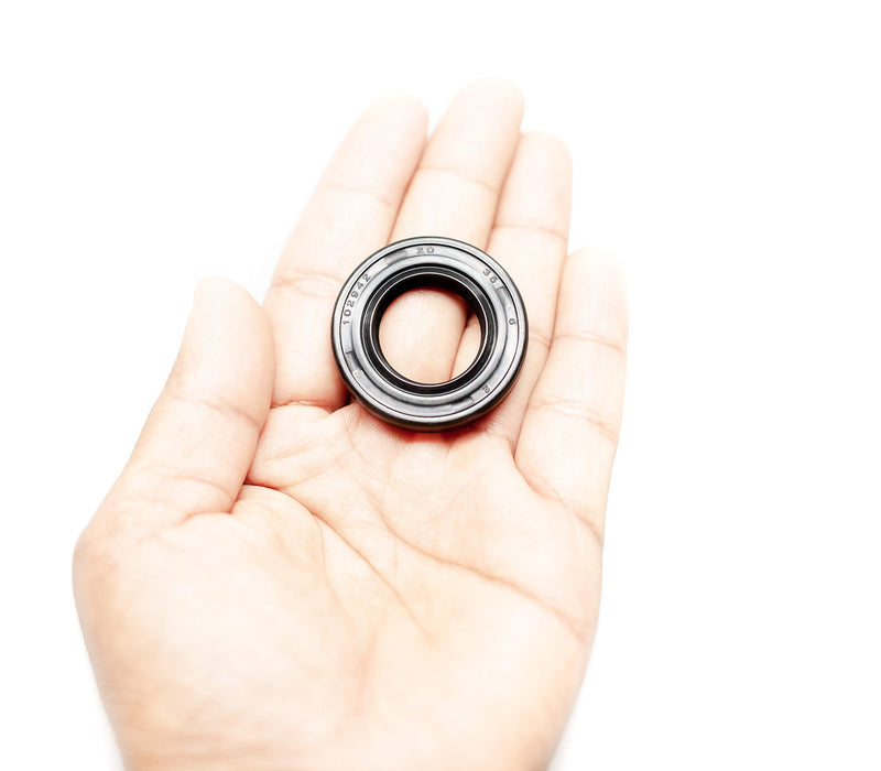 [Australia - AusPower] - EAI Oil Seal 20mm X 35mm X 6mm TC Double Lip w/Spring. Metal Case w/Nitrile Rubber Coating 