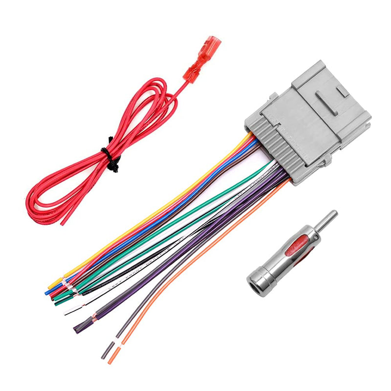[Australia - AusPower] - Car Stereo Radio Wiring Harness Antenna Adapter for Buick Chevy GMC Pontiac 