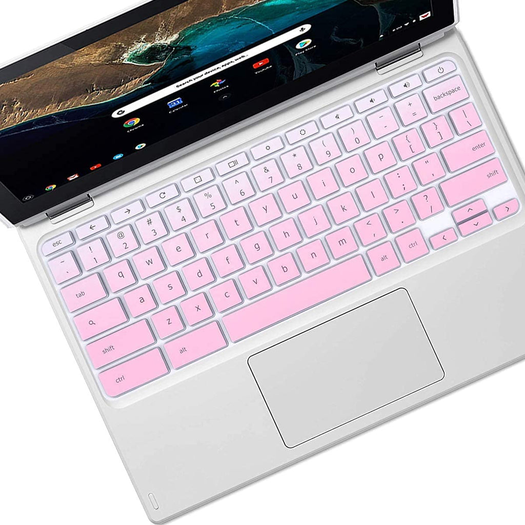[Australia - AusPower] - Keyboard Cover for Acer Chromebook Spin 11 311 511 CP311 CP511 R751T R721T R752 R753T CP511, Acer Chromebook Spin 512 513 514 713 CP713 CP315 R851TN R852T R853TA CP513 R841T CP514 -GPink GradualPink 