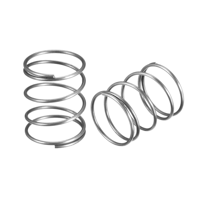 [Australia - AusPower] - uxcell Wire Diameter 0.05", OD 0.79", Free Length 1" Spring Steel Coil Extended Compressed Spring 10pcs 1.2mm*20mm*25mm 