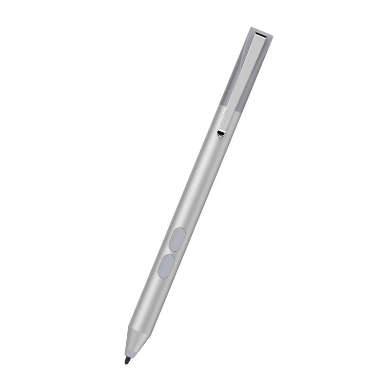 [Australia - AusPower] - Pen Work with Surface Laptop 4 Microsoft Surface Pro 7, Pro 6, Pro 5th Gen, Pro 4, Pro 3, Surface Laptop, Surface Book, Surface Go, 2500 Hours Working time with Palm Rejection (Silver) Sliver 