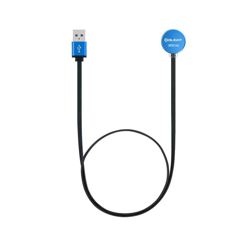 [Australia - AusPower] - OLIGHT MCC Magnetic Charging Cable ONLY for PL-Mini 2, Baldr Mini, Baldr RL Mini and Baldr S, Using in The Car, or with a Power Bank and Solar Charger 