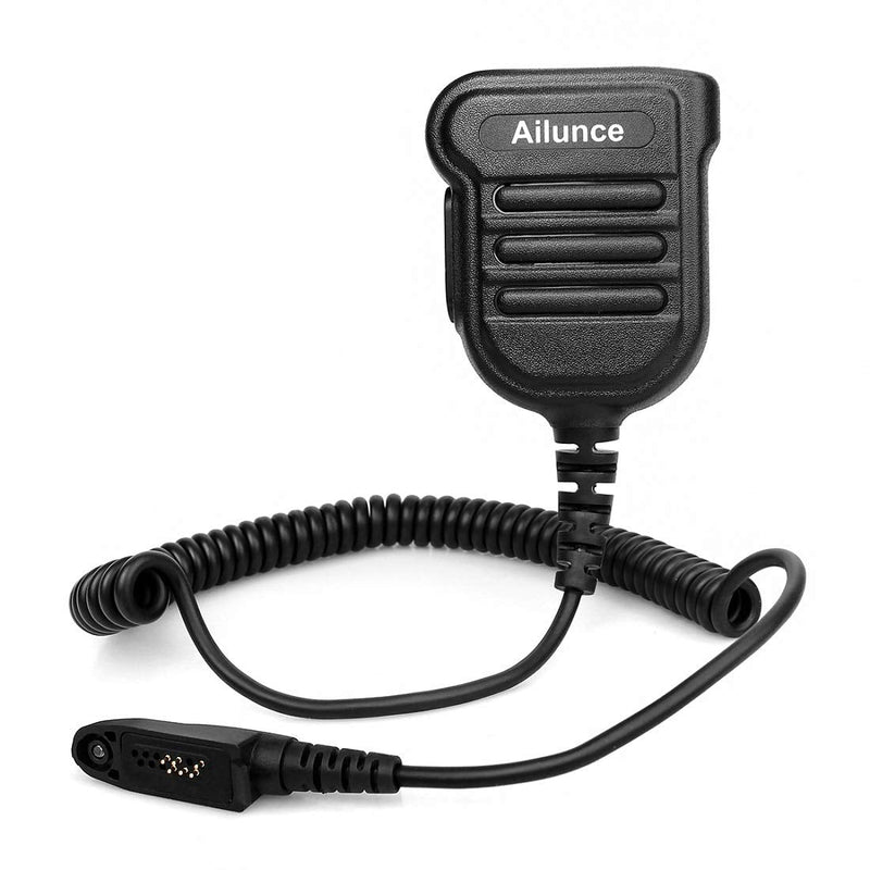 [Australia - AusPower] - Ailunce HD1 Shoulder Speaker Mic IP67 Waterproof Walkie Talkies Speaker Microphone for Retevis RT29 RT47 RT48 RT82 RT87 Two Way Radios (1 Pack) 