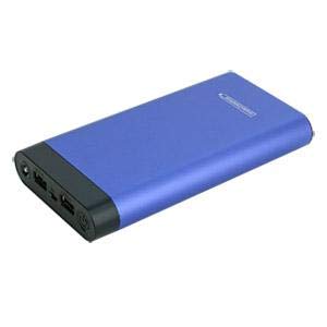 [Australia - AusPower] - InstaCHARGE 16000mAh Dual USB Power Bank Portable Battery Charger Purple 
