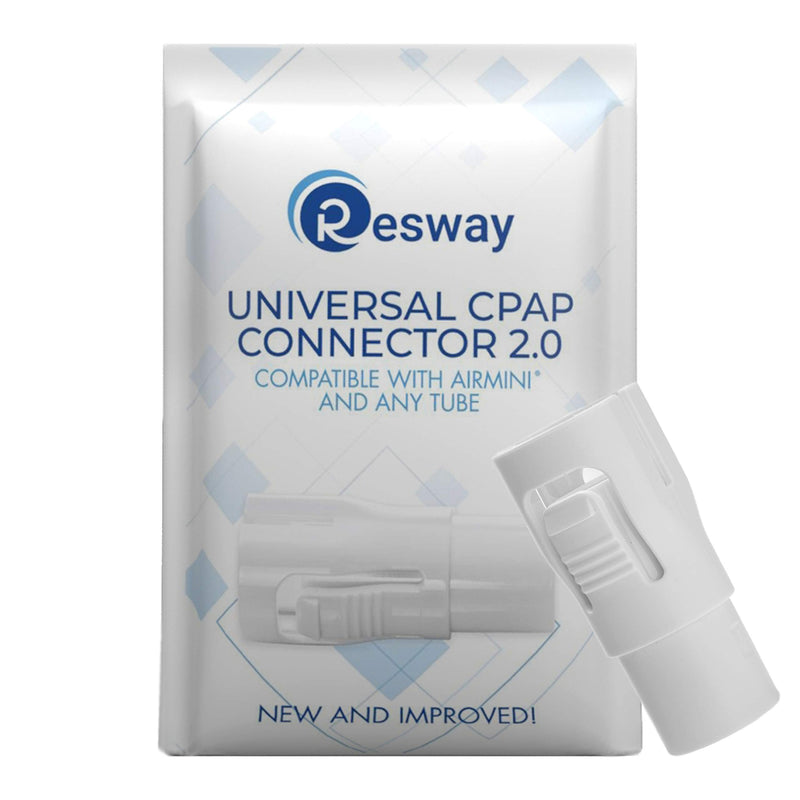 [Australia - AusPower] - Portable Universal Connector | Airmini Adapter | Tubing and Mask Travel Adapter | Travel Accessory| Newest Version w/ Better Fit Modification 2.0 